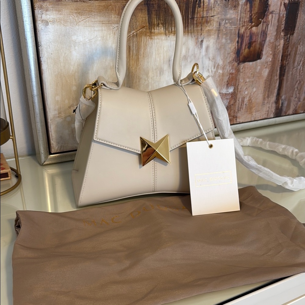 Mac Duggal Ivory Satchel bag - Picture 2 of 5